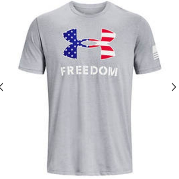 Under Armour Other - 🆕️ Under Armour Freedom Logo t-shirt New with tags Size Medium Men's